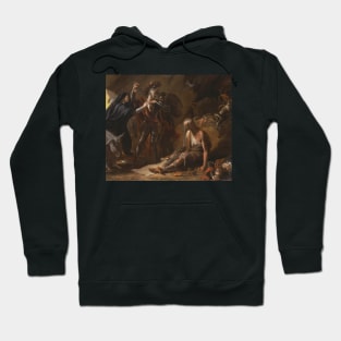 The Cave of Despair by Benjamin West Hoodie